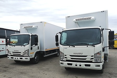 Монтаж THERMO KING C-450 MAX 30 на ISUZU